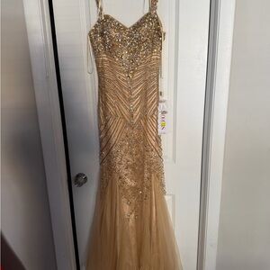DC Gold Sequin Dress